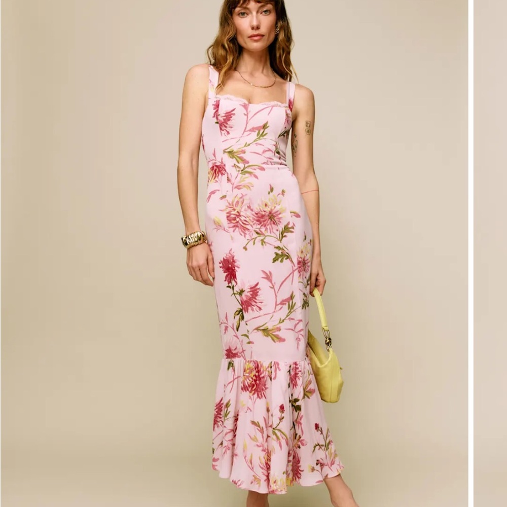 Reformation Irisa Dress in Chrysanthemum